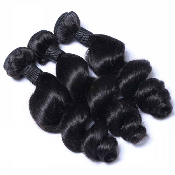 28 Inches Original Remy Human Hair Extensions Loose Wave Bundles YL072